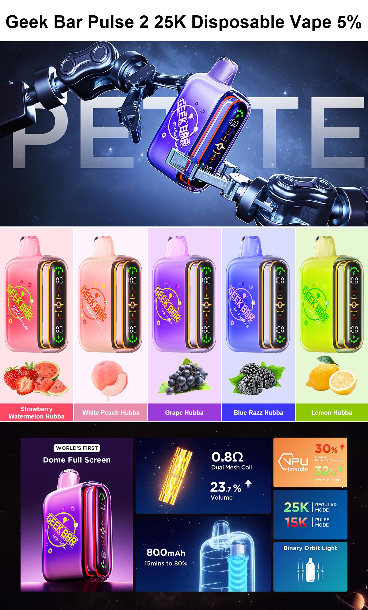 geek bar pulse 2 25k