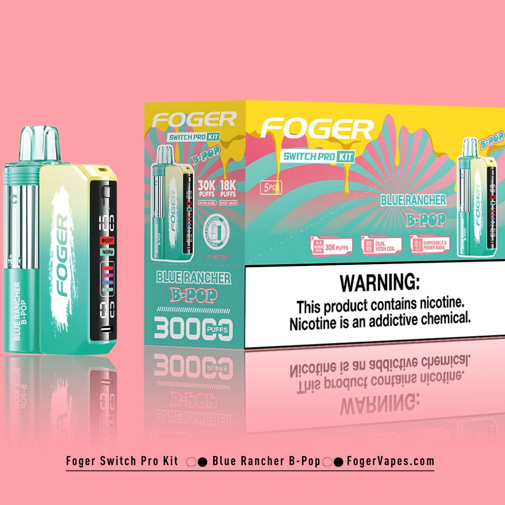 Foger Switch Pro Kit 30K Puffs