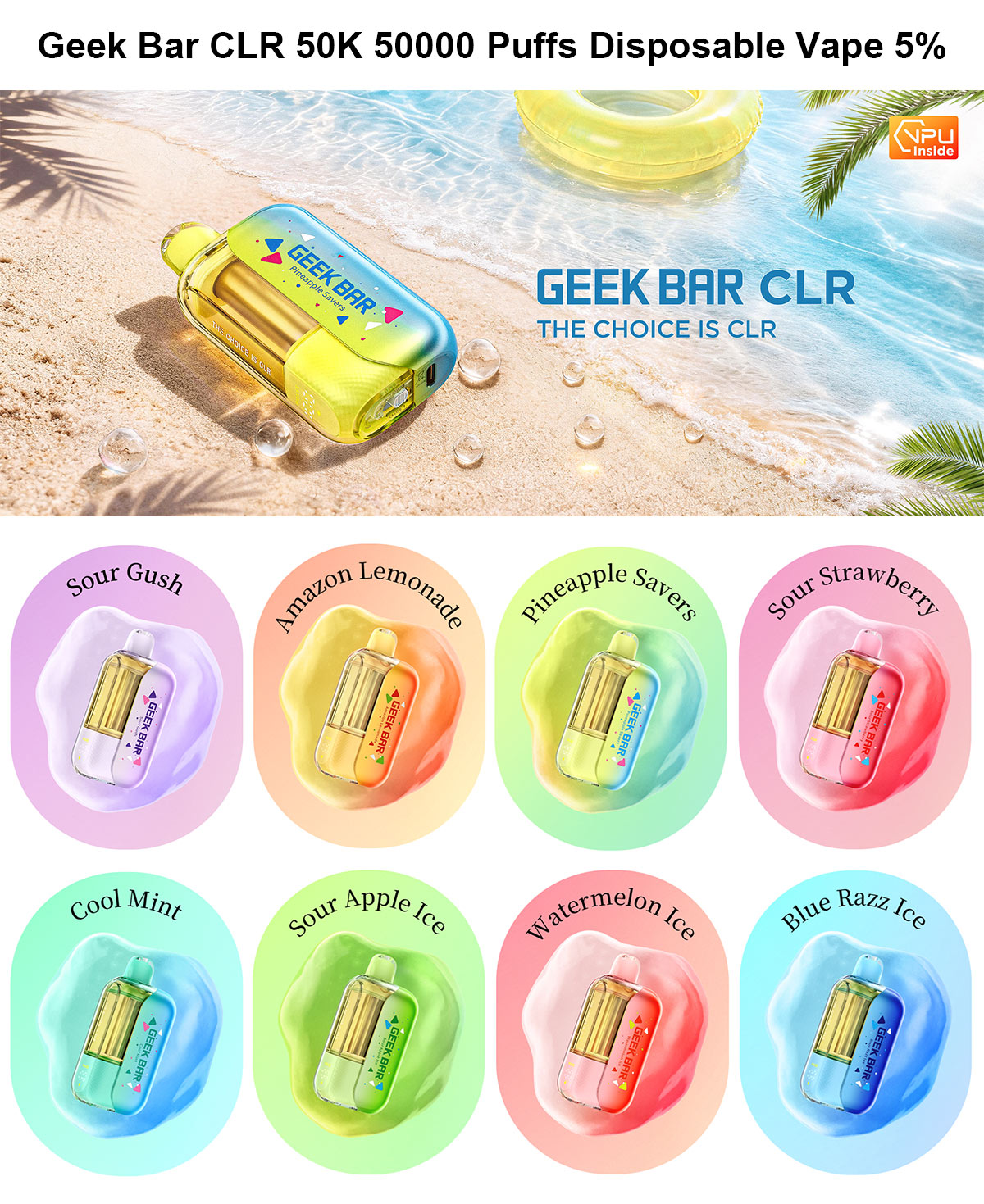 geek bar clr 50k
