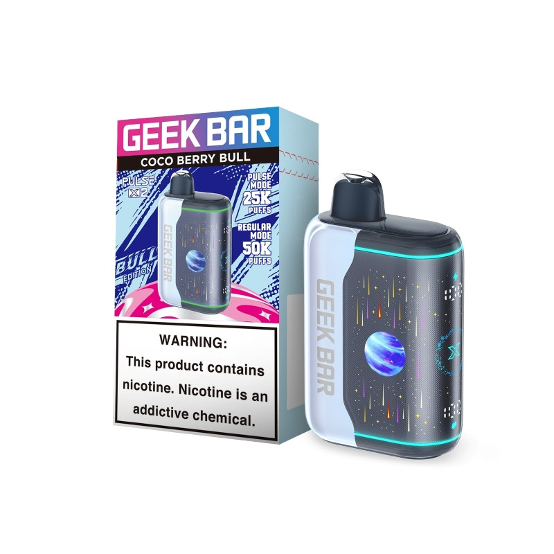Geek Bar Pulse X2 50K 50000 Puffs Disposable Vape 5%