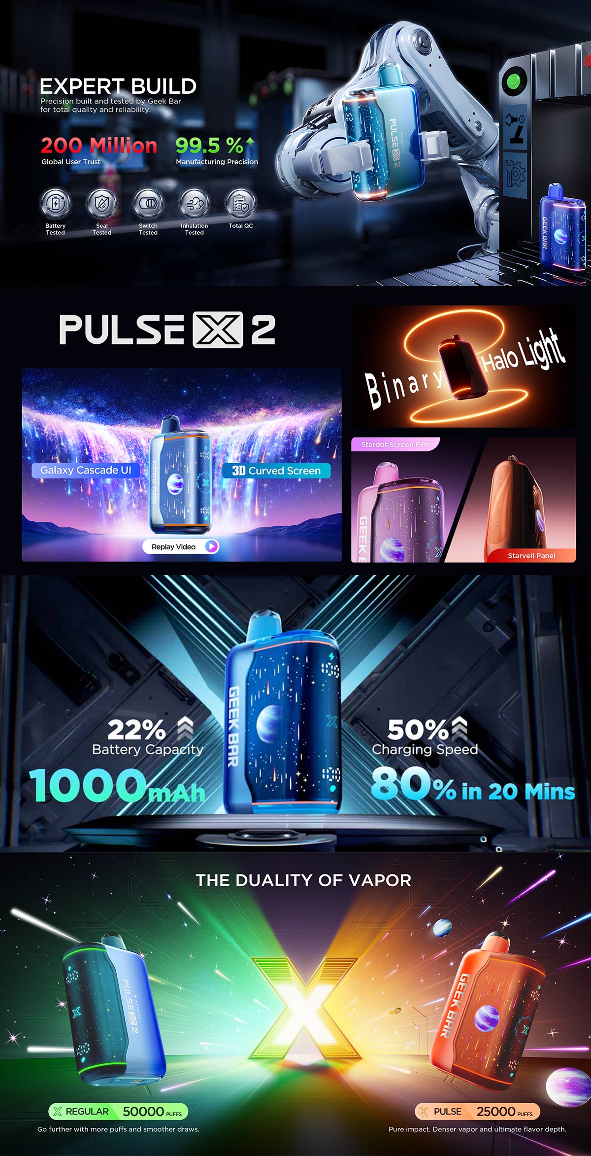 geek bar pulse x2