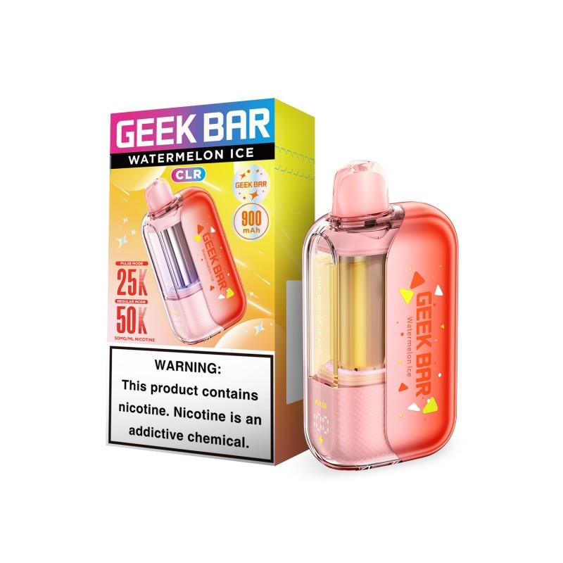 Geek Bar CLR 50K 50000 Puffs Disposable Vape 5%