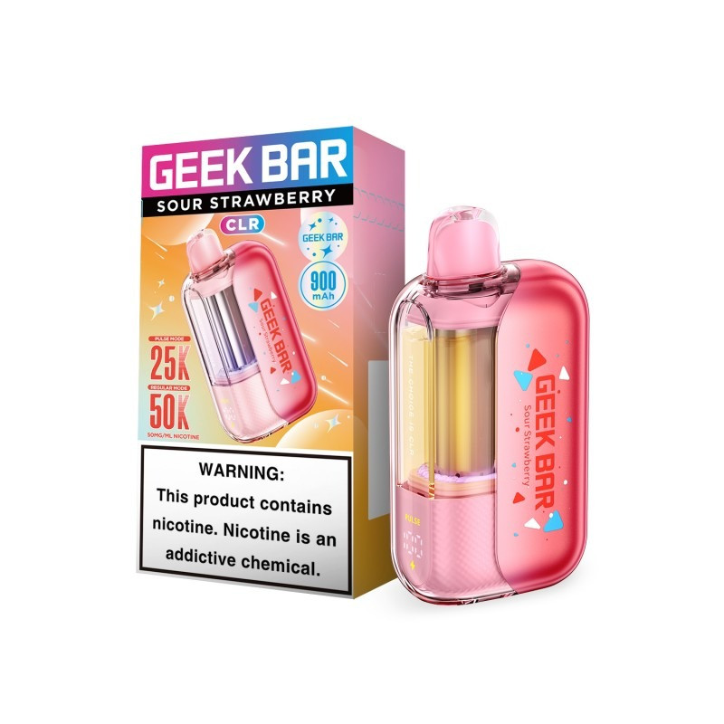 Geek Bar CLR 50K 50000 Puffs Disposable Vape 5%