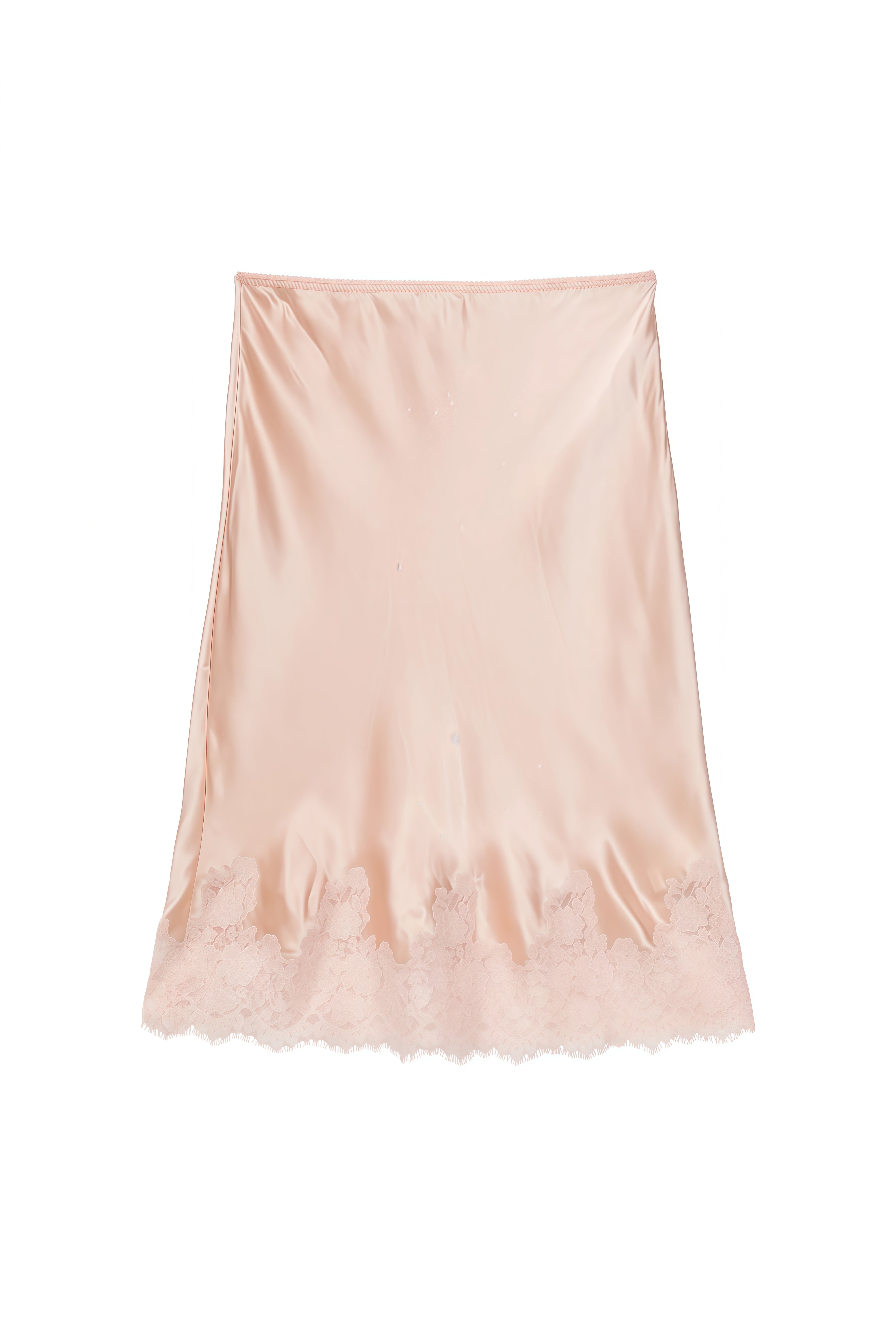 Clover Pink Floral Lace Top & Skirt Set
