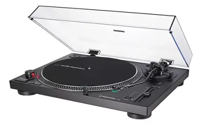 Bandeja para DJ Audio-Technica AT-LP120XUSB-BK color negro 127V