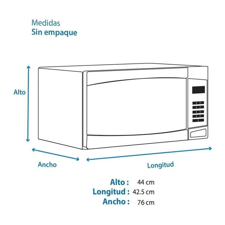 Horno Microcampana Whirlpool WMH31017HZ 1.7 ft