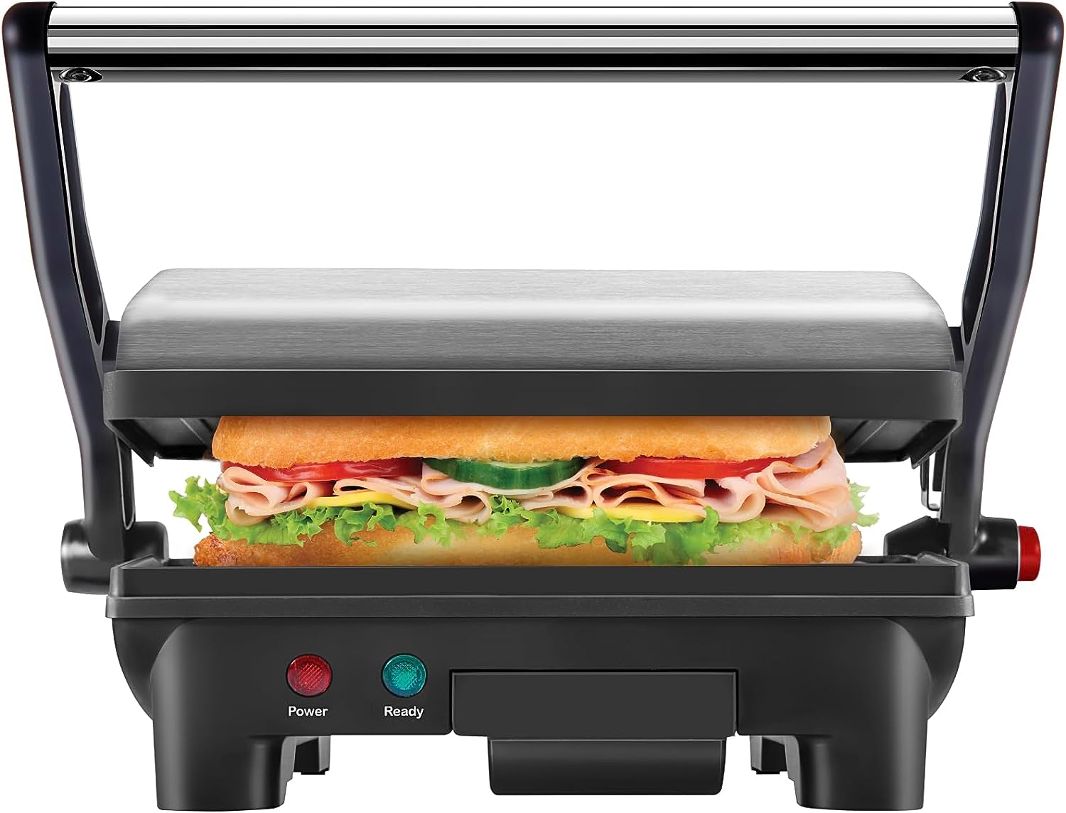 Chefman Parrilla Panini Prensa y Gourmet Sándwich de Hacer, 4 Rebanadas