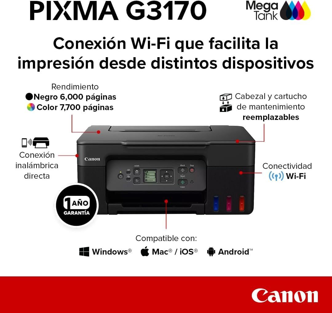Canon Multifuncional PIXMA G2110
