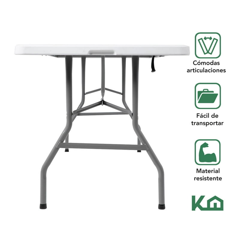 Toldo Carpa Impermeable 3x3 M + Mesa Plegable 180cm portatil Kingshouse COMBO