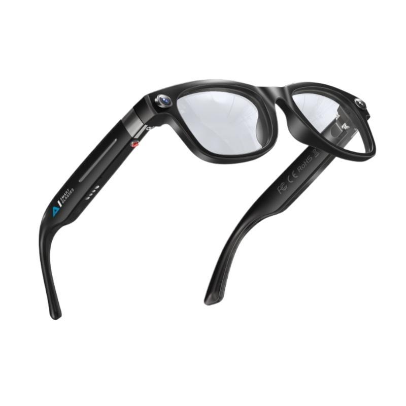 AI Smart Glasses Q8 with Live Translation & AI Assistant | Capture 4K-Quality Video & Photos, Hands-Free Calls, Stereo Music, Auto-Tinting Lenses, Bluetooth 5.3 for Sports & Travel