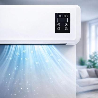 Aire Acondicionado para Aire Frío y Aire Caliente con Control Remoto y Función de Calentamiento Integrada