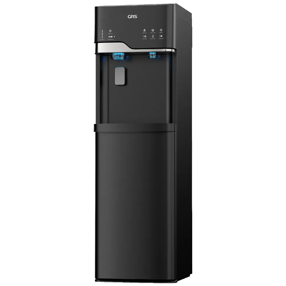 Dispensador de agua 3 temperaturas botellón oculto con fabrica de hielo GWIM3TBSO0 GRS