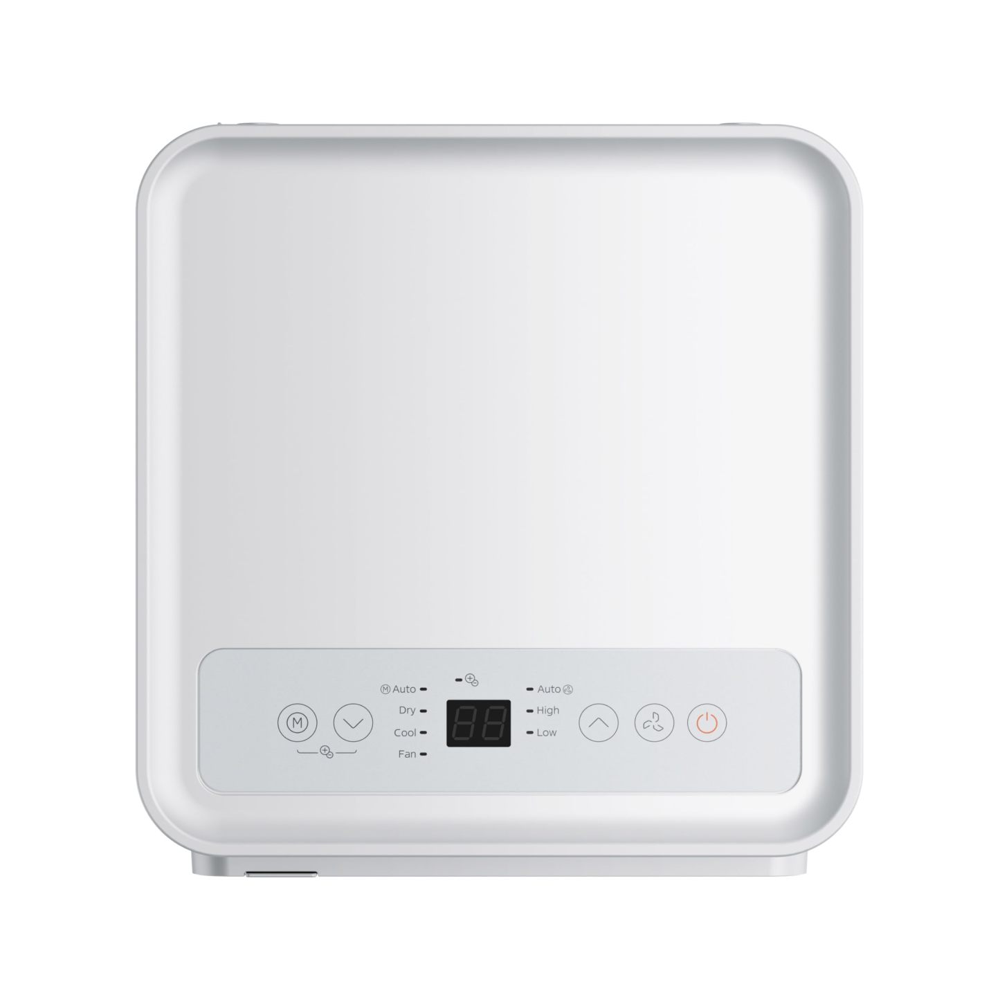 Midea MAP12C1PSP Aire Acondicionado Portátil 1 Ton, Frío, 115v, Color Blanco