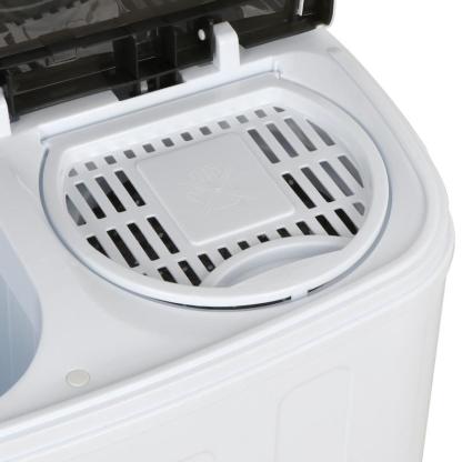 Lavadora portátil de doble tubo y un solo cubo Segawe Mini de tamaño pequeño – Lavadora y secadora centrífuga compactas 【13 lbs/9,9 lbs/9 lbs】