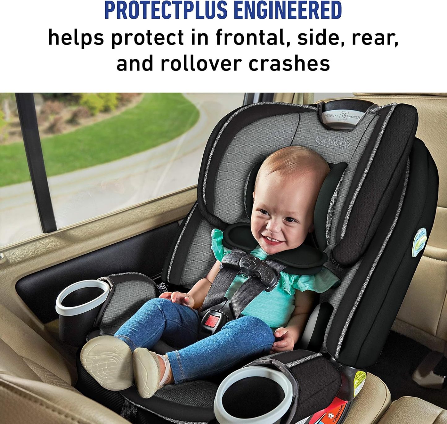 Graco 4-en-1 -, 4Ever DLX Asiento De Coche Bebés Niñas, Joslyn, Joslyn