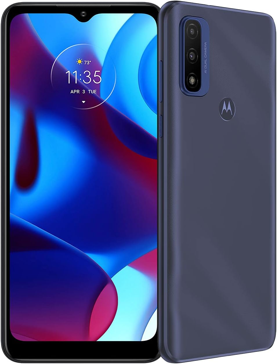Motorola Moto G Play | 2021 | Batería de 3 días | Desbloqueado | Fabricado para Estados Unidos 3/32GB | Cámara de 13MP | Azul