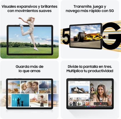 SAMSUNG Galaxy Tab A9+, 8GB RAM, 128GB, Color Gris Grafito