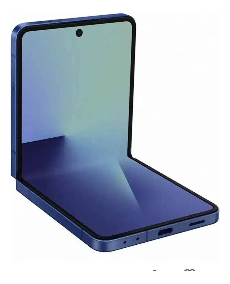 [Oferta especial de verano]📱 Celular Plegable Flip 5G Desbloqueado, 12GB RAM + 512GB Almacenamiento, Color Azul Acero, Pantalla Plegable, Alto Rendimiento para Uso Diario