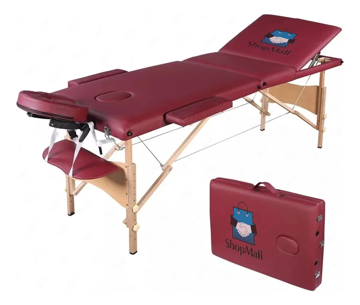 Cama De Masaje Portatil Plegable Uso Rudo Profesional Spa