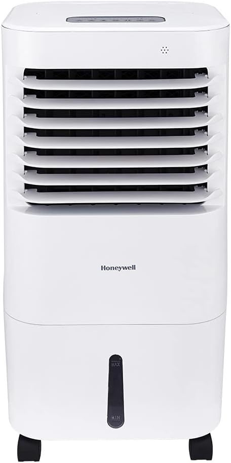 Honeywell Enfriador de Aire CL152 con Ionizador y Panel Antibacterial. 15 litros. Enfría hasta 19 m2