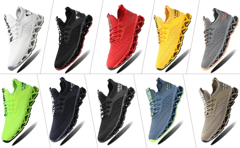 Men's Running Shoes Blade Tennis Walking Fashion Sneakers Breathable NonSlip Gym Sports Work Trainers, Perfectfor Students and Outdoor Sport Runner Closed Sports Shoes Walking Shoes Casual Training Footwear Athletic Outdoorfun Men's Running Shoes Blade Tennis Walking Fashion Sneakers Breathable NonSlip Gym Sports Work Trainers, Perfectfor Students and Outdoor Sport Runner Closed Sports Shoes Walking Shoes Casual Training Footwear Athletic Outdoorfun