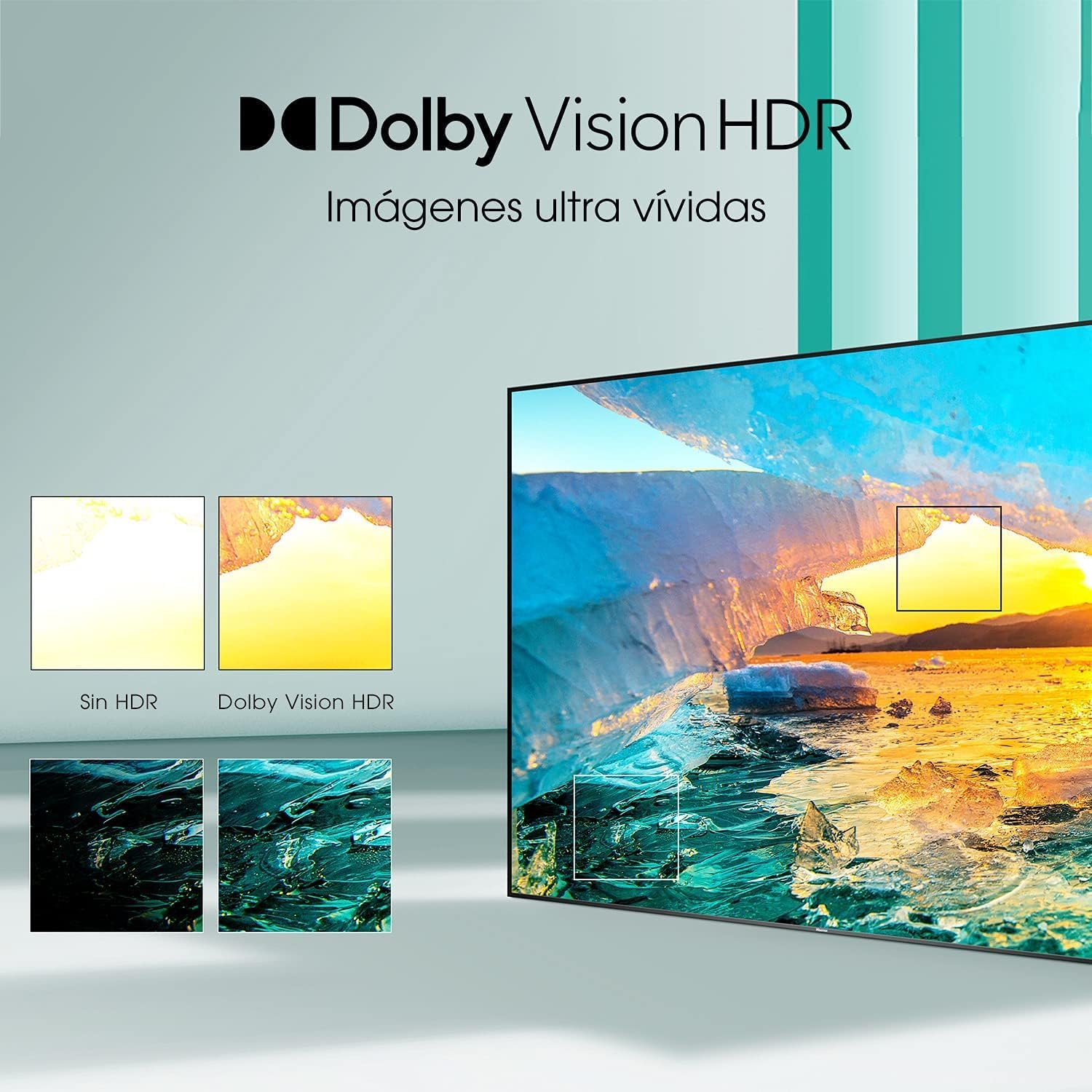 Hisense Pantalla 43" 4K Smart TV UHD 43A60GV VIDAA