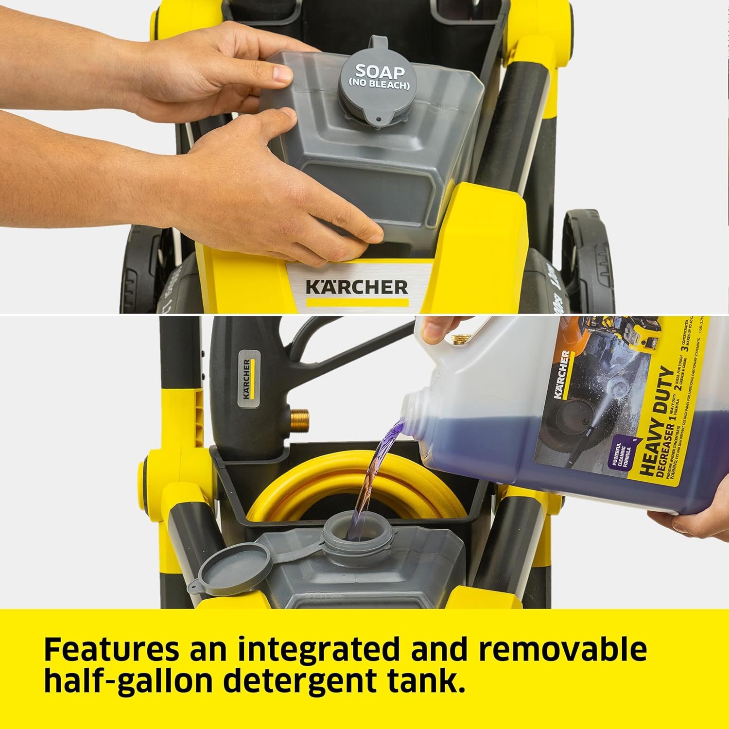 Karcher - Máquina limpiadora eléctrica a presión, K1700, Amarillo