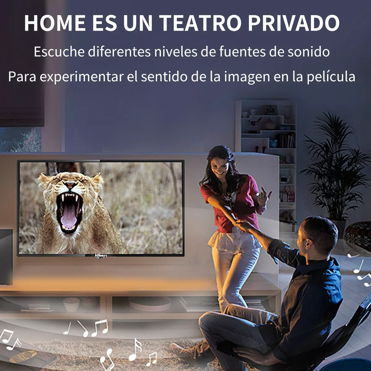 Smart Tv Pantalla 32 Pulgadas Hikers Android Tv Led Hd