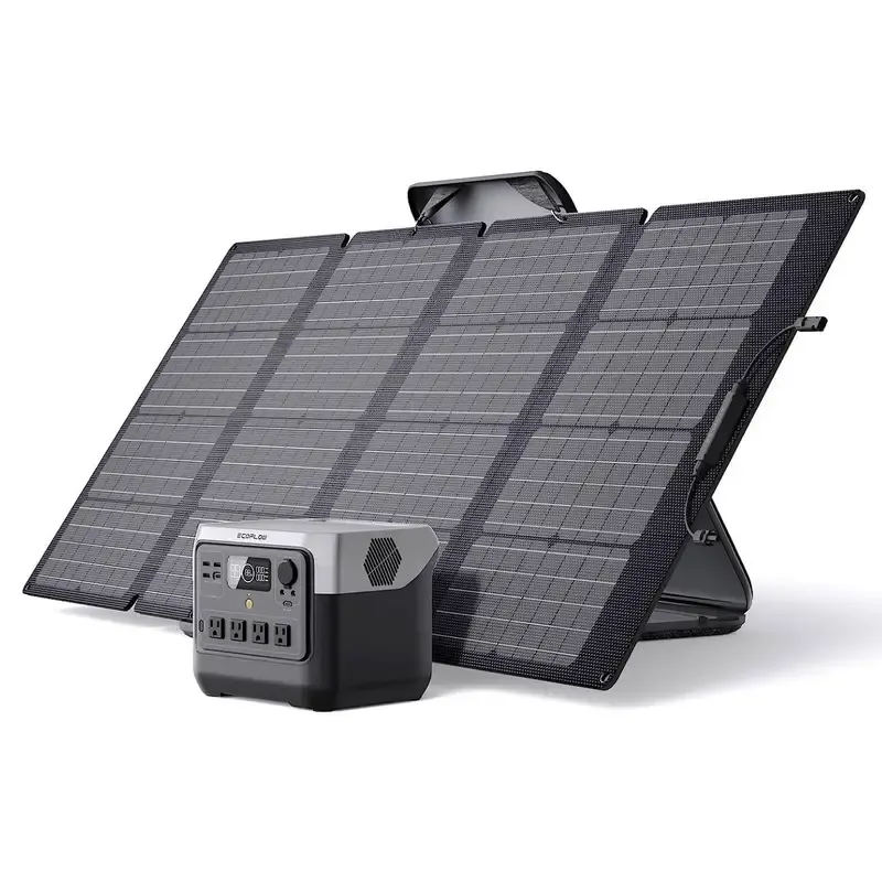 Estación de energía portátil ECOFLOW RIVER 2 Pro 700, batería LiFePO4 de 718Wh, carga rápida de 70 minutos, 4X800W (X-Boost 1600W) salidas AC