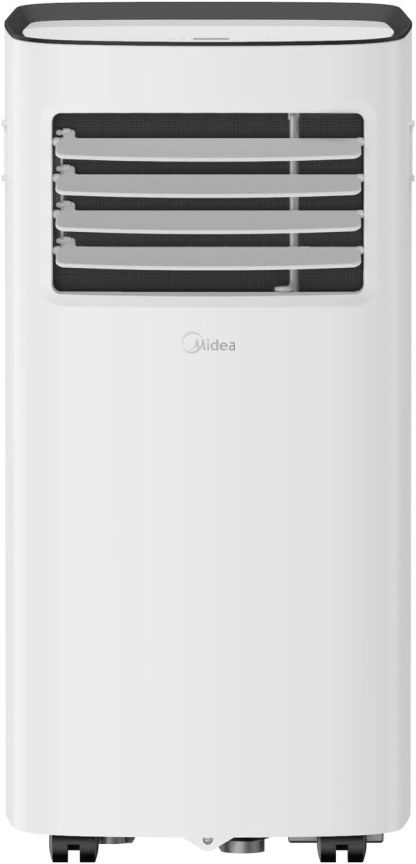 Midea MAP12C1PSP Aire Acondicionado Portátil 1 Ton, Frío, 115v, Color Blanco