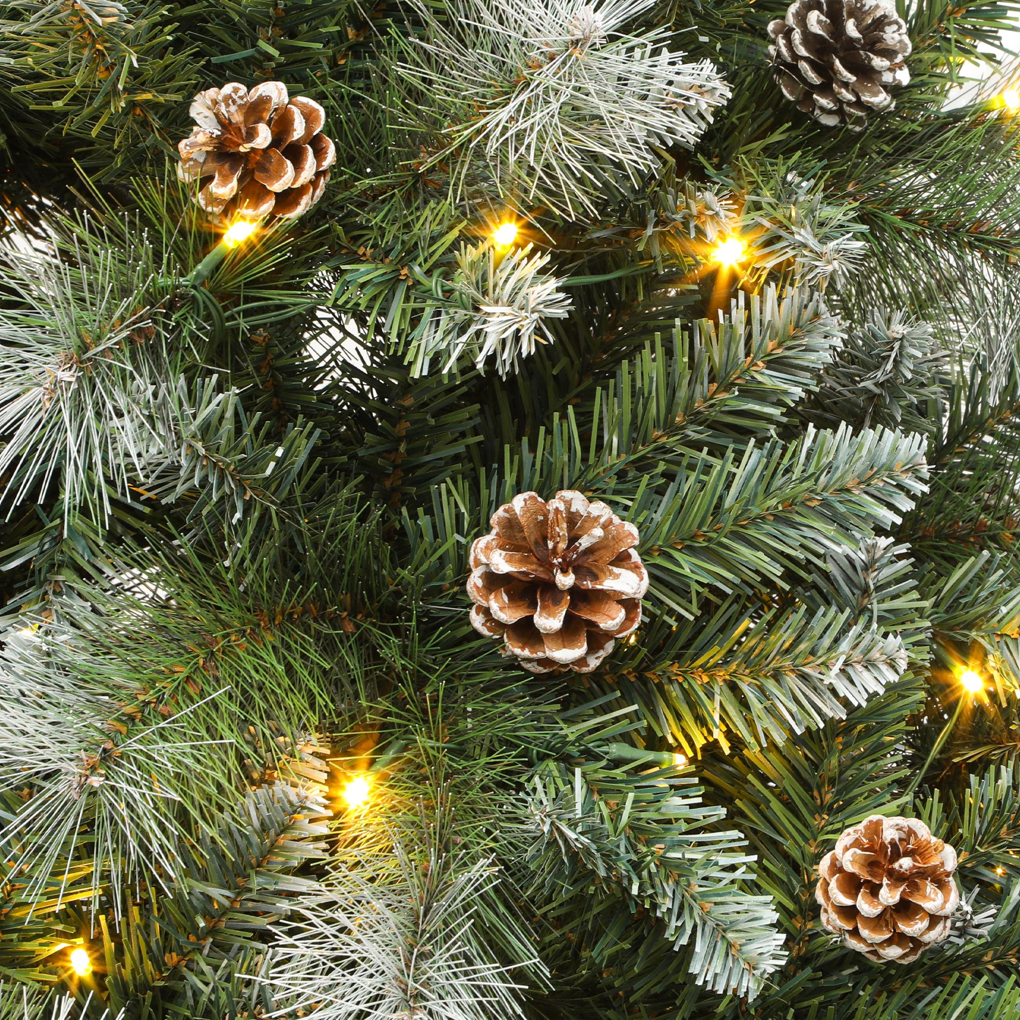 【11 Light-Modes】YITAHOME 4.5/6/7.5/9 FT Artificial Christmas Tree, with PVC Tips and Warm-White Lights, Ideal for Home, Office Decoration 【11 Light-Modes】YITAHOME 4.5/6/7.5/9 FT Artificial Christmas Tree, with PVC Tips and Warm-White Lights, Ideal for Home, Office Decoration