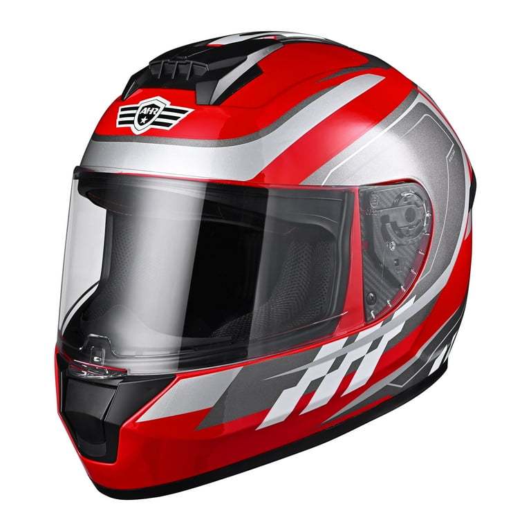 AHR RUN-F3 Full Face Motorcycle Helmet DOT Approve Lightweight Street Bike Touring Racing XL AHR Modern