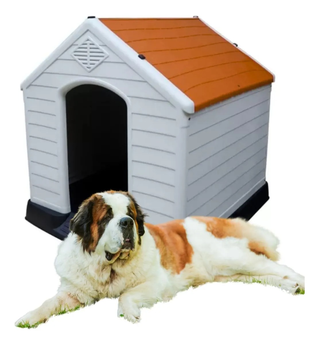 Casa De Perro Extra Grande Exterior De Plástico Envío Gratis