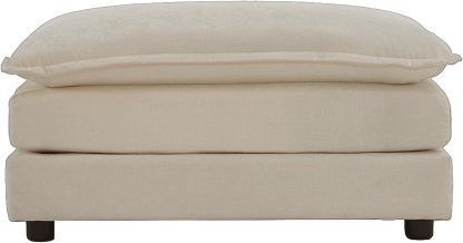 Neylory - Sofá de dos plazas con 2 almohadas para sala de estar, recámara, departamento, 2 plazas de felpilla para asiento profundo