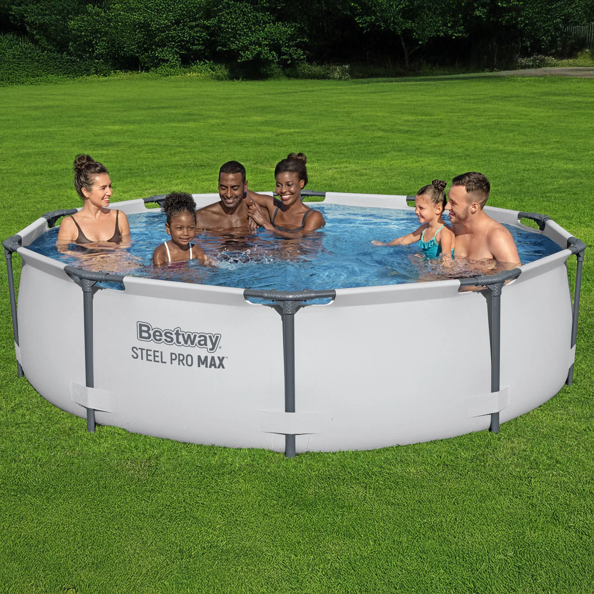 Piscina al aire libre con bomba de 30 a 42 pulgadas de profundidad