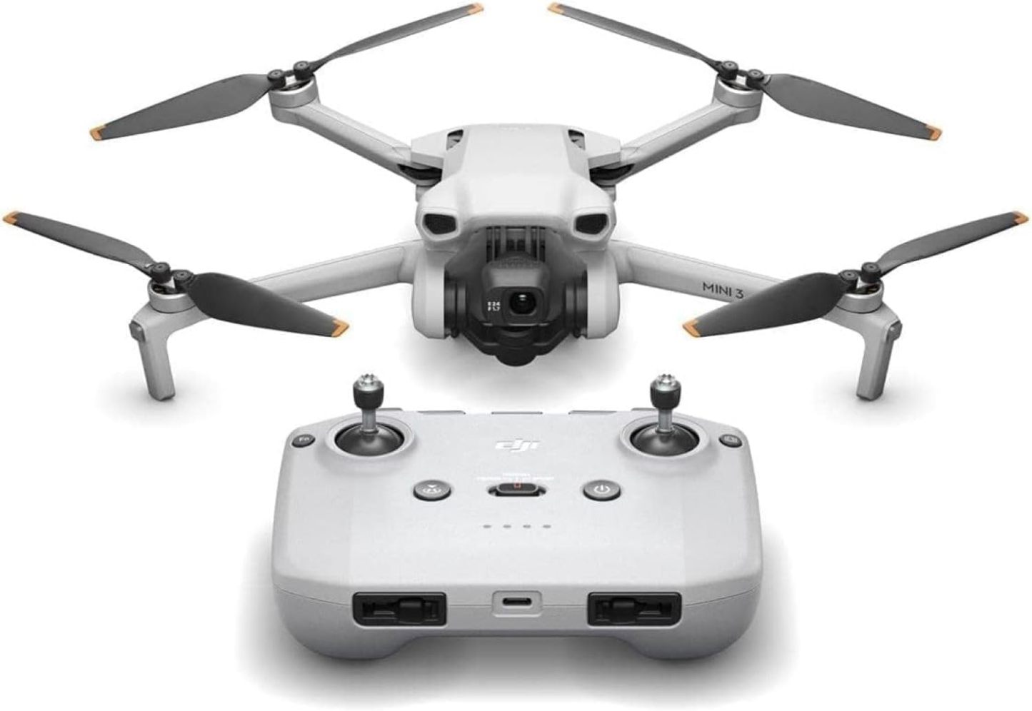 DJI Pack Mini 3 Vuela MÃ¡s (RC) â€“ Dron Mini con cÃ¡mara ligero y plegable con vÃ­deo 4K HDR, Foto de 48MP, 38 min tiempo vuelo, GrabaciÃ³n vertical y funciones inteligentes, Color Gris