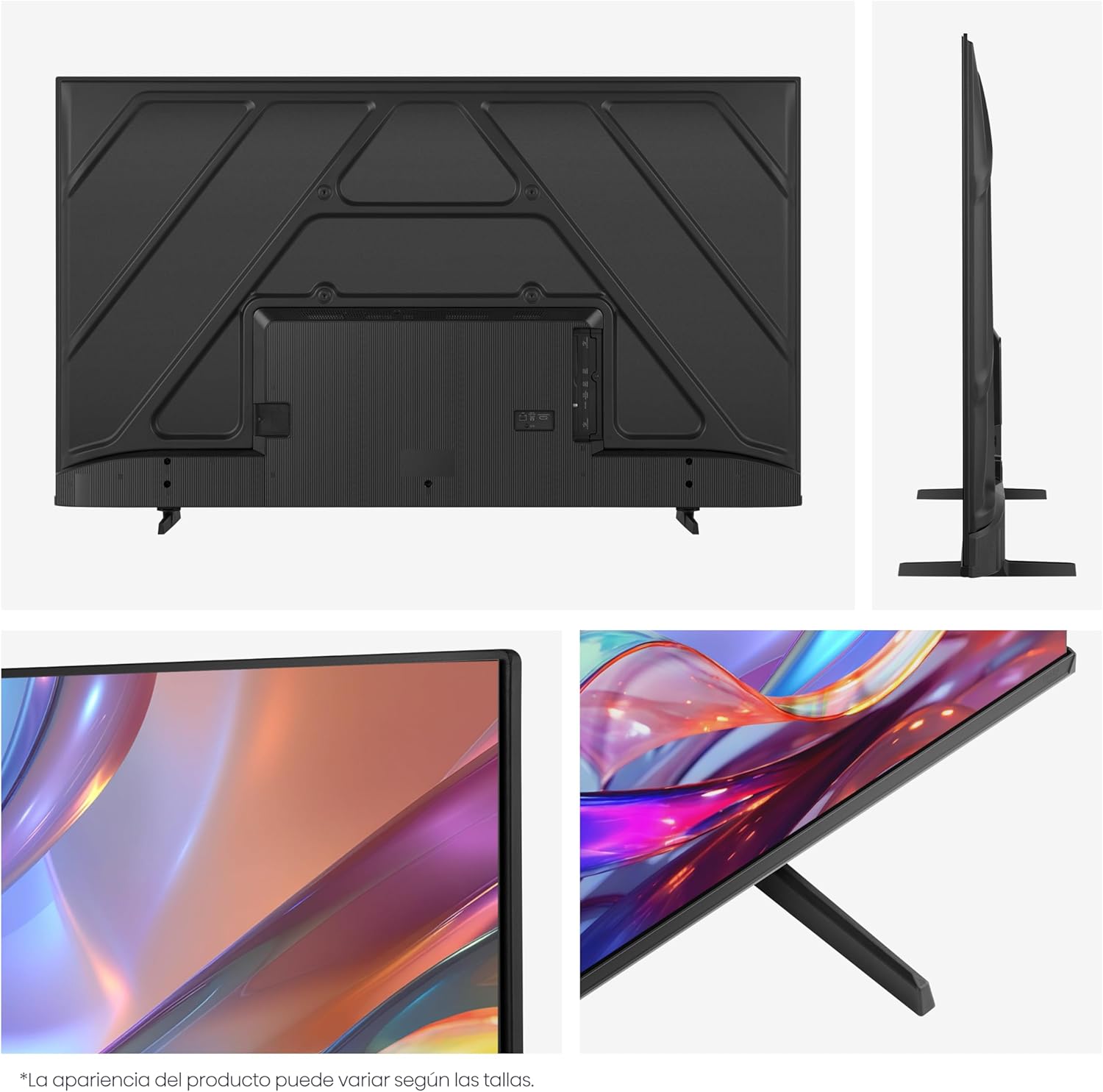 Hisense televisión QD6S Pantalla 65“ Pulgadas, QLED 4K Smart TV，AI 4K Upscaler,Dolby Vision·Atmos，Modo de Protección Ocular，Game Mode Plus，Fire TV【Patrocinador Oficial de FIFA World Cup 2026™】