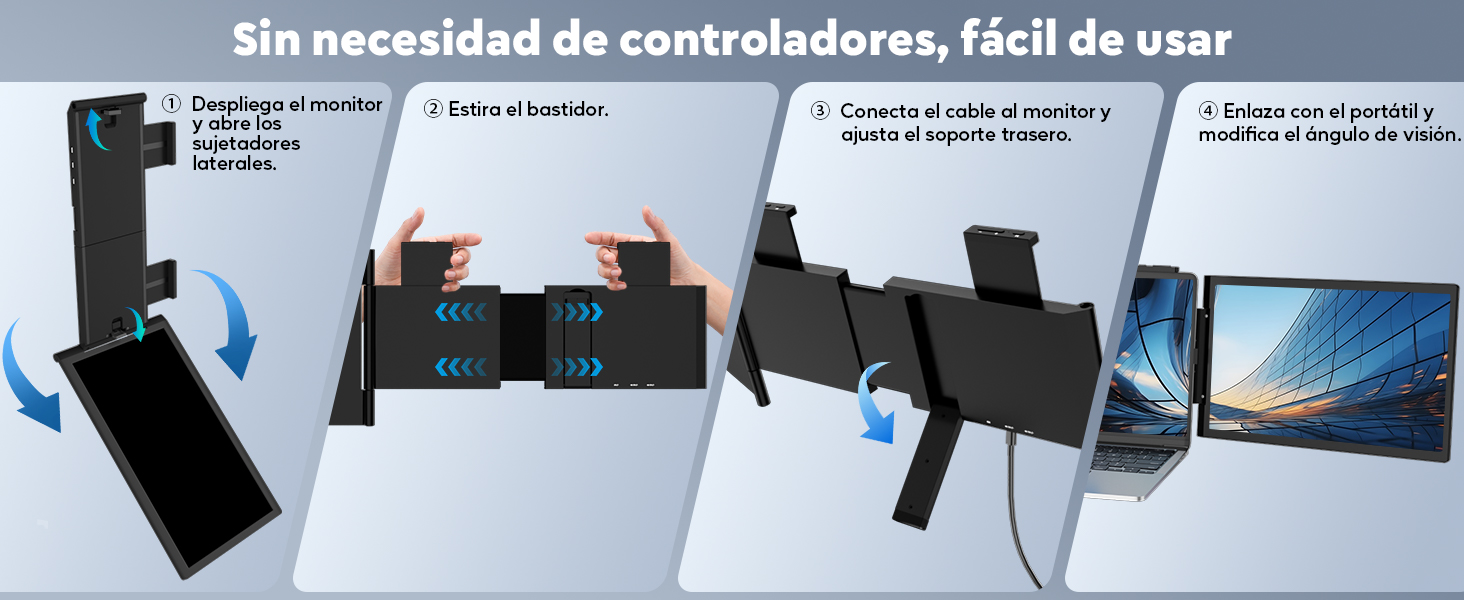 pantallas para laptop externas