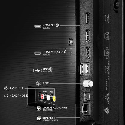 Hisense Pantalla QLED de 43" 43QD6N Google TV Works with Alexa 2024