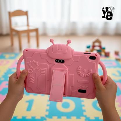 Tablet para niñas y niños 1 Pieza con Carcasa de Plático y Funda de Silicón Ye Store