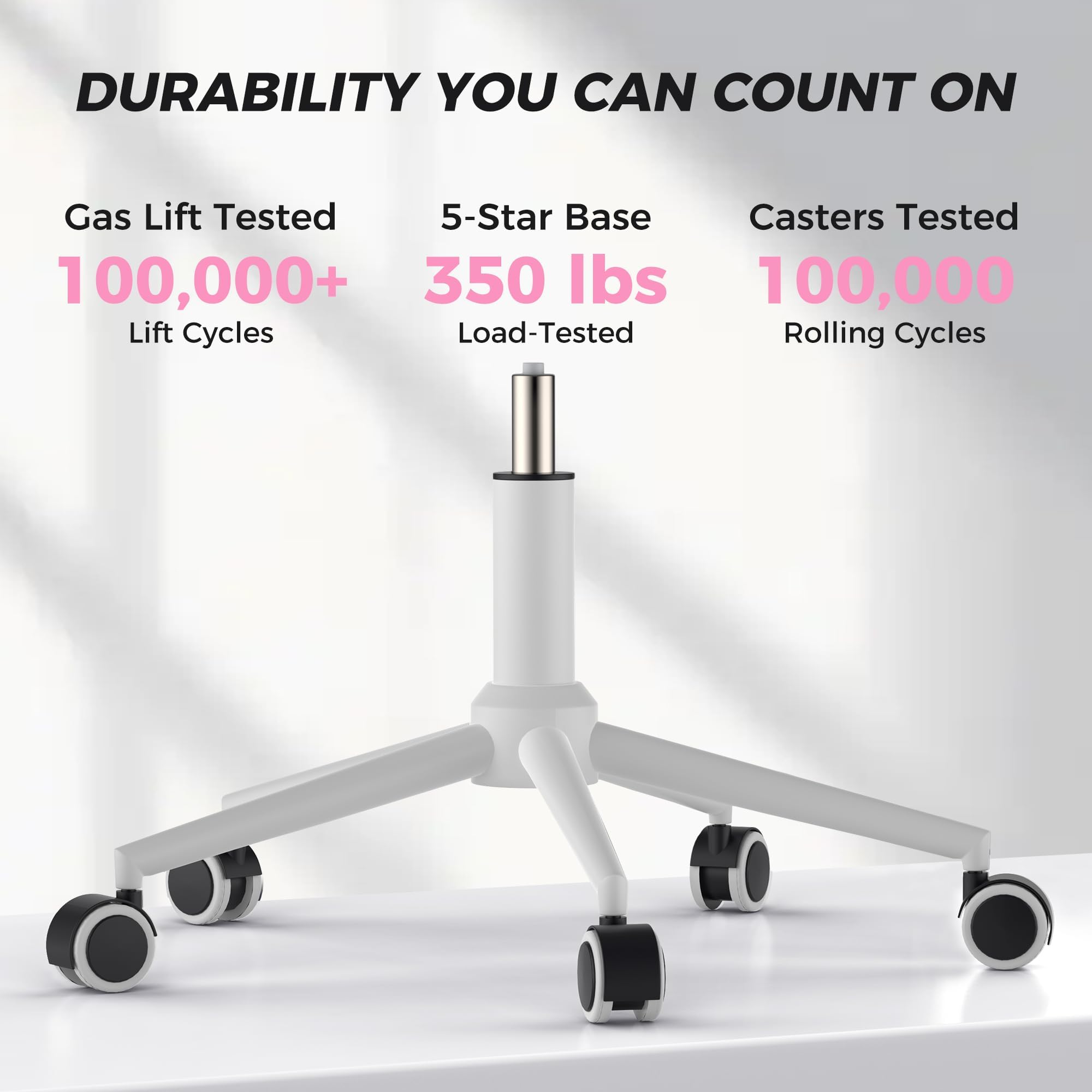 Silla de oficina reclinable, moderna y cómoda Sweetcrispy: silla ergonómica con respaldo de malla, altura ajustable, giro de 360 ​​grados y ruedas; incluye reposapiés, reposacabezas ajustable, reposabrazos acolchados y bloqueo de reclinación.