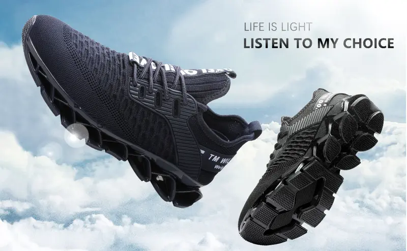 Men's Running Shoes Blade Tennis Walking Fashion Sneakers Breathable NonSlip Gym Sports Work Trainers, Perfectfor Students and Outdoor Sport Runner Closed Sports Shoes Walking Shoes Casual Training Footwear Athletic Outdoorfun Men's Running Shoes Blade Tennis Walking Fashion Sneakers Breathable NonSlip Gym Sports Work Trainers, Perfectfor Students and Outdoor Sport Runner Closed Sports Shoes Walking Shoes Casual Training Footwear Athletic Outdoorfun