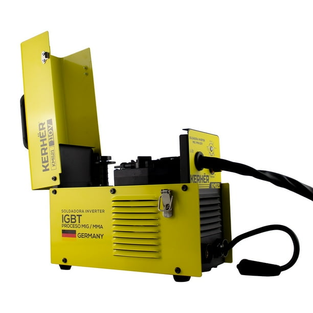 Soldadora Inversora Kerher Mini Mig/Mag/Mma 110V HAB Soldadora Inversora