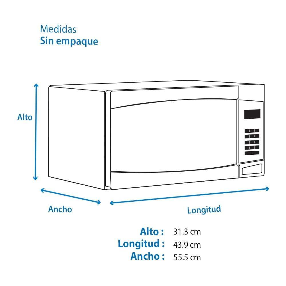 Horno de Microondas Samsung 1.4 Pies Cúbicos Silver-pieza de herramienta