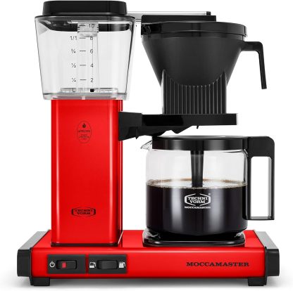 Moccamaster 53948 KBGV Select - Cafetera de 10 tazas, negro mate, 40 onzas, 1.25 l