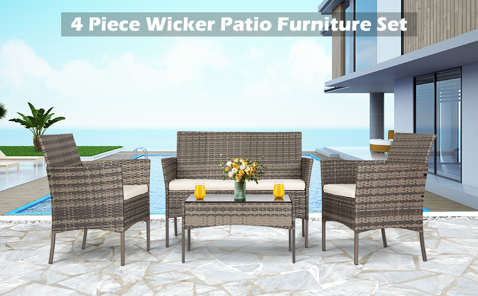 Juego de muebles de patio