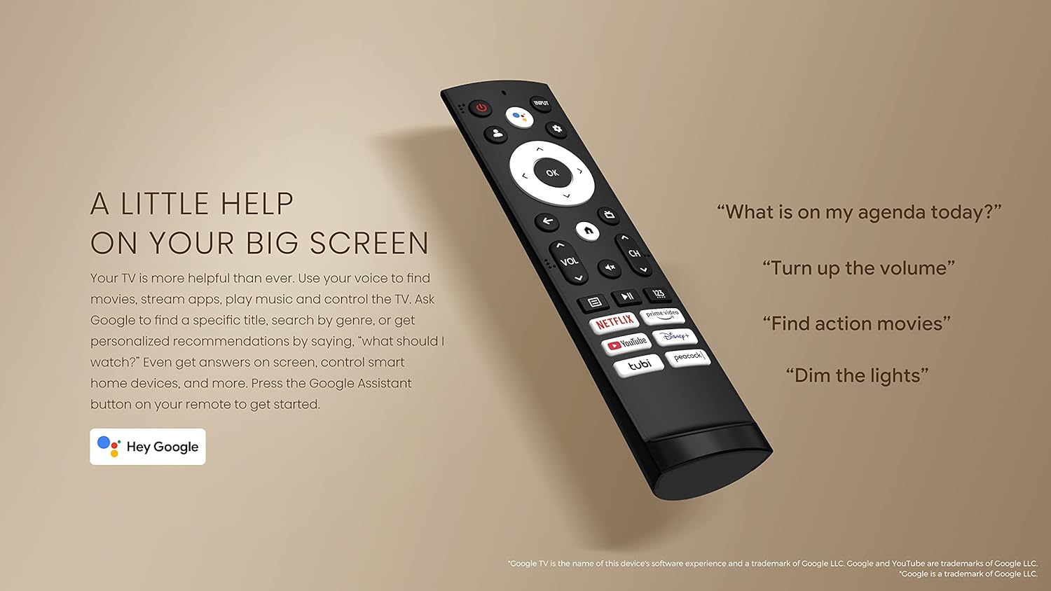 Hisense ULED 4K Premium 65U6H Quantum Dot QLED Series 65 Pulgadas Smart Google TV, Dolby Vision Atmos, Control Remoto de Voz, Compatible con Alexa (Modelo 2025)