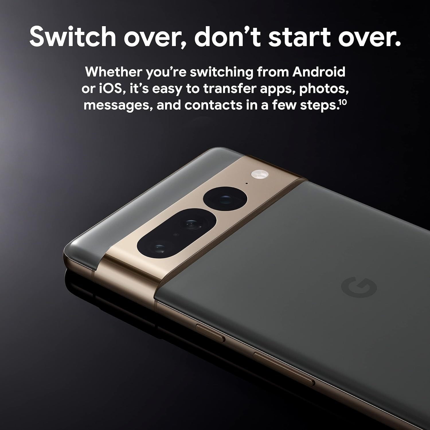 Teléfono Android Google Pixel 24-5G: teléfono desbloqueado con gran lente angular y pila de 7 horas, 128 GB, color obsidiana, (reacondicionado)