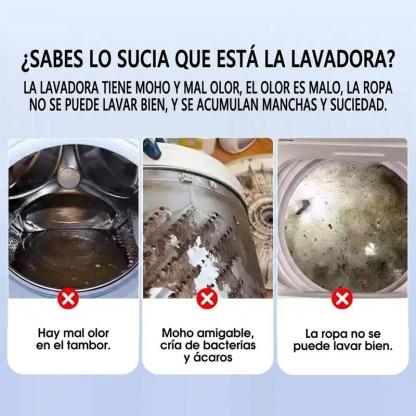 Limpiador y Descascarillador para Lavadoras, 24 Pastillas de Limpieza Profunda. Para Frontales y de Carga Superior. Limpia Tambor y Sello de Bañera. Ideal para Hogares, Dormitorios y Salas de Lavado. Desodorizante Multifuncional con Fuerte Efecto, Combate