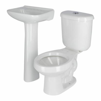 Juego de baño con lavabo doble FUTURA II de 2 piezas